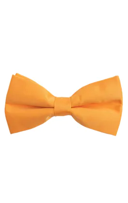 Orange Bow Tie (Pre-Tied & Self-Tie)