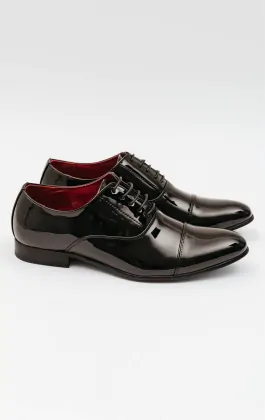 Patent leather work shoes cheap