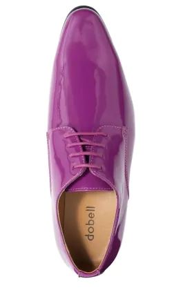 Dobell Purple Patent Contemporary Dress Shoes Dobell
