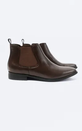 Dark Brown Chelsea Boots