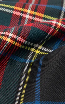 Green Tartan Handkerchief