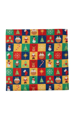 Advent Calendar Christmas Handkerchief