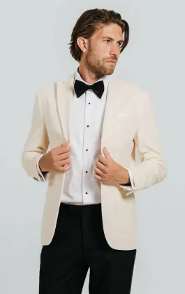 White velvet jacket store