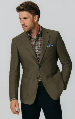 Olive Moleskin Jacket