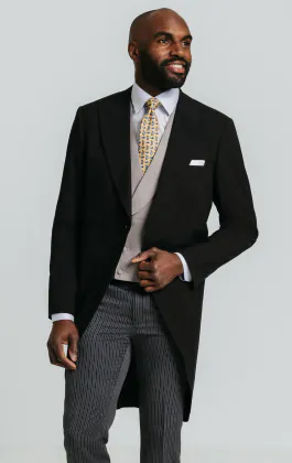 Black Morning Suit Tailcoat