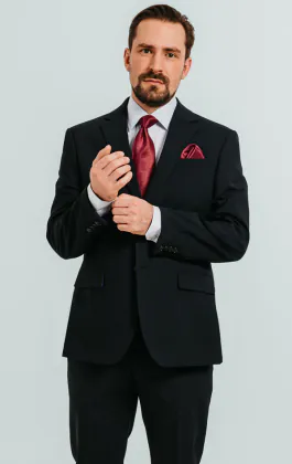 Navy Suit Jacket