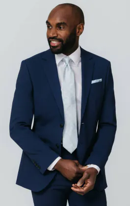 Blue Suit Jacket