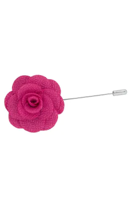 Pink Flower Lapel Pin