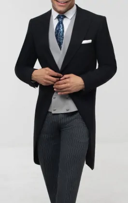 Slim fit morning suit shop