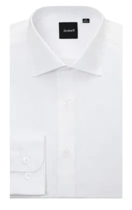 White Shirt with Classic Collar