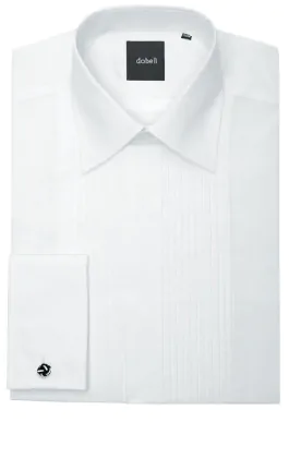 Pleated dress shirt best sale