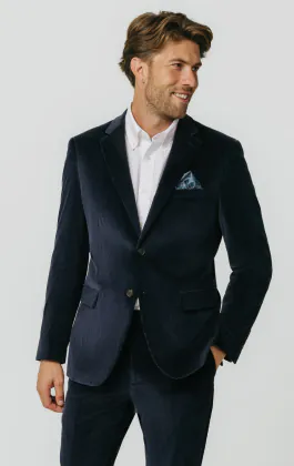 Navy Corduroy Suit
