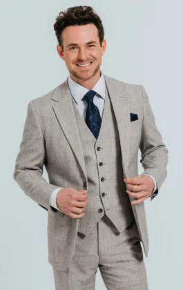 Grey Flannel 3 Piece Suit