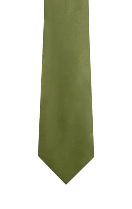 Green Dupion Tie