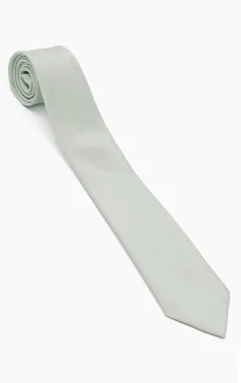 Light Green Dupion Tie
