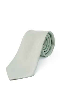 Light Green Dupion Tie