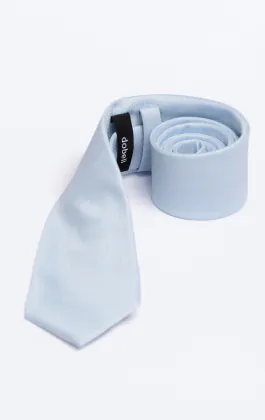 Light Blue Textured Tie