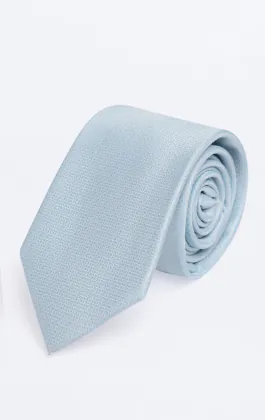Light Blue Textured Tie