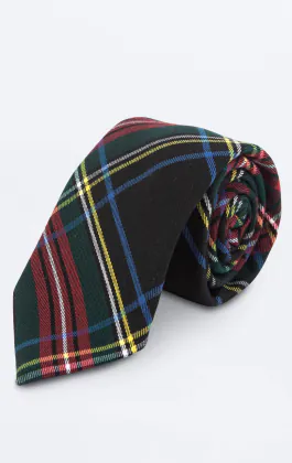 Green Tartan Tie