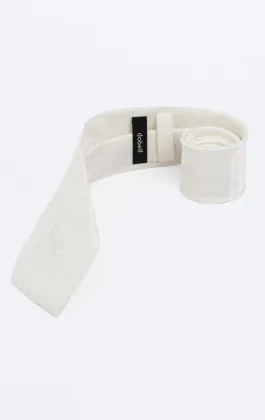 Ivory Paisley Tie