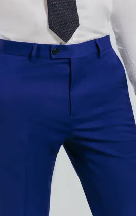 Bright Blue Trousers