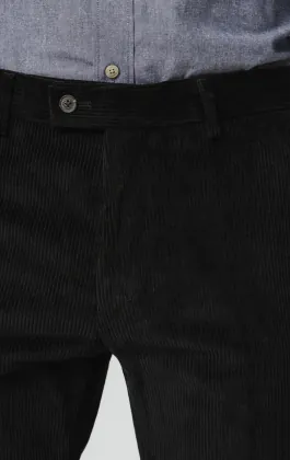 Black Corduroy Trousers