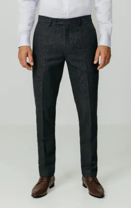 Grey Donegal Tweed Trousers