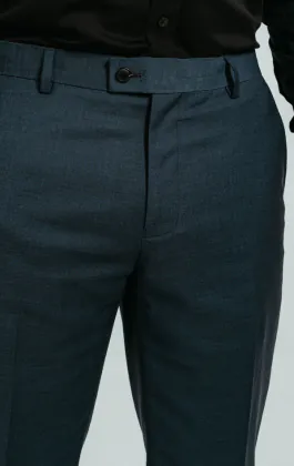 Teal Suit Trousers
