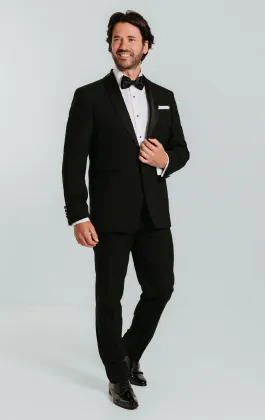 Black Tuxedo with Shawl Lapel