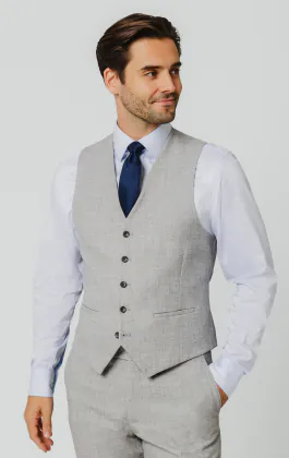 Grey Flannel Waistcoat