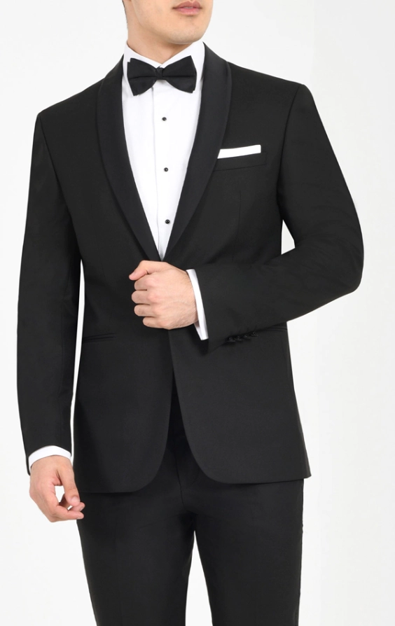 (38S, 42R, 44L) Blue 2 Piece Slim Fit Tuxedo main image 0
