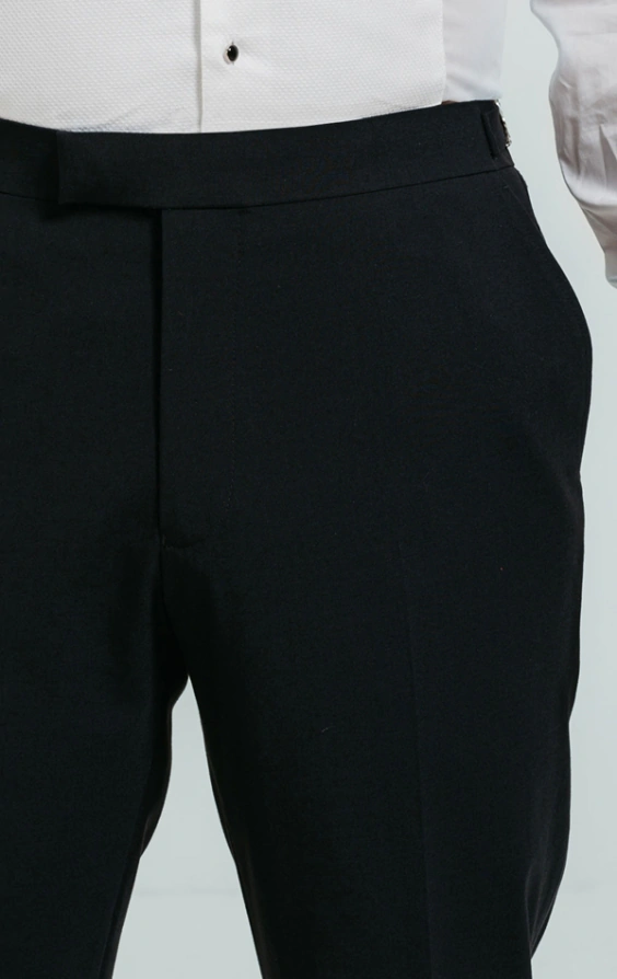 Kingsley Tuxedo Trouser - Darkest Navy 5905