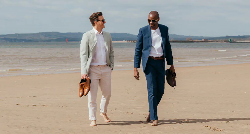 Linen suit